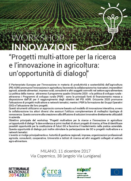 Progetti multi-attore per la ricerca e l’innovazione